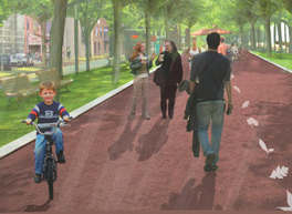 Almere Hout Noord - noorderhoutlaan